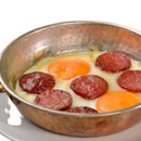 SUJUK WITH EGGS